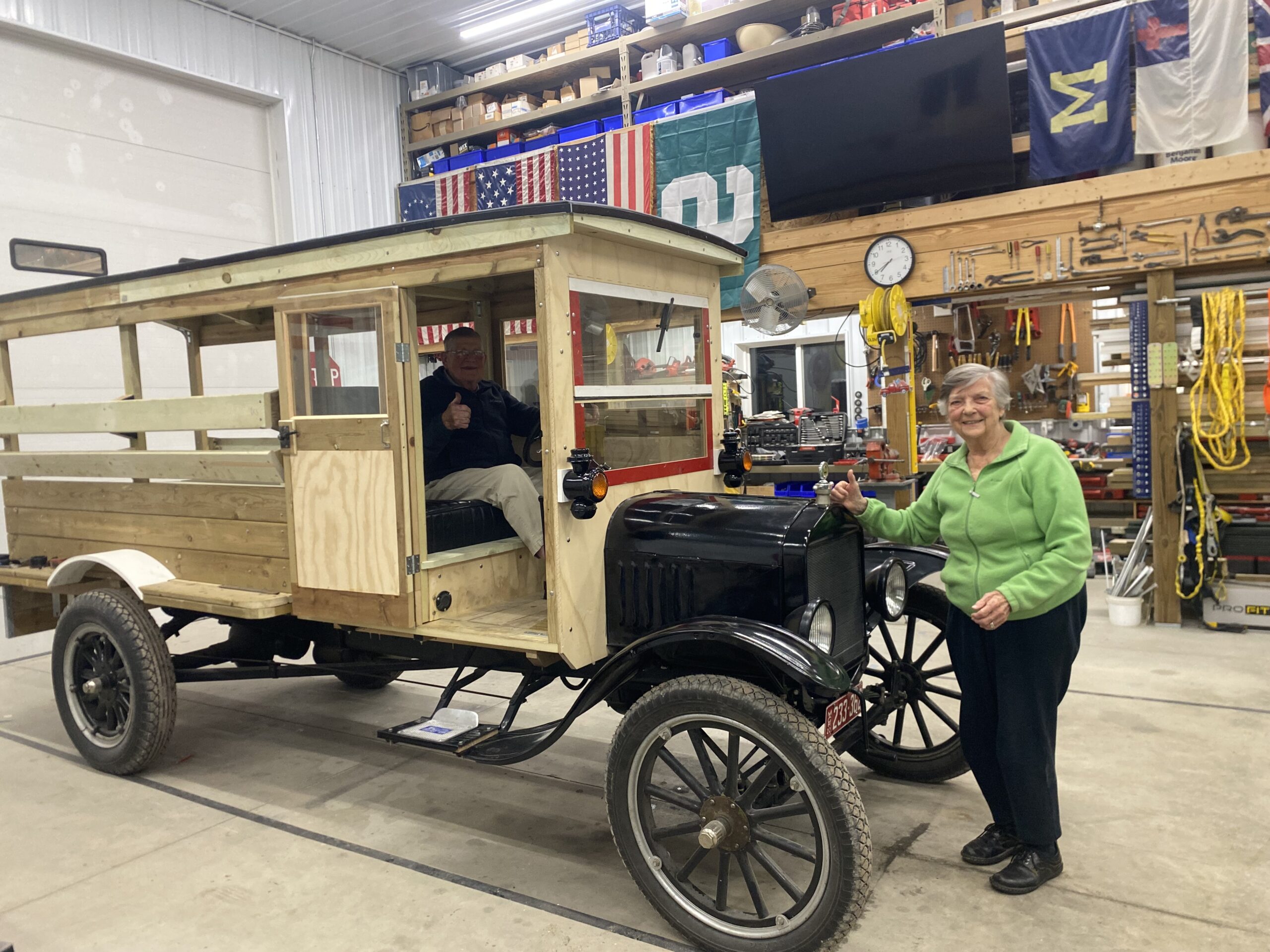 Art & Dot Hesskamp Restoring the Model T, 2024