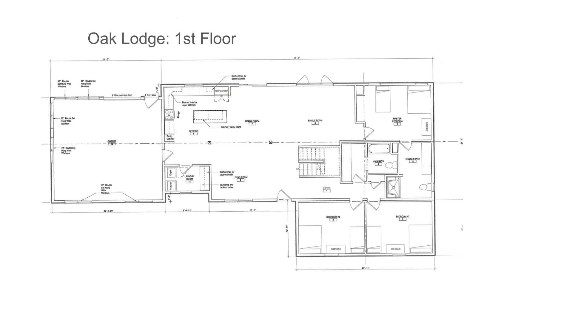 Oak Lodge - 1st Floor