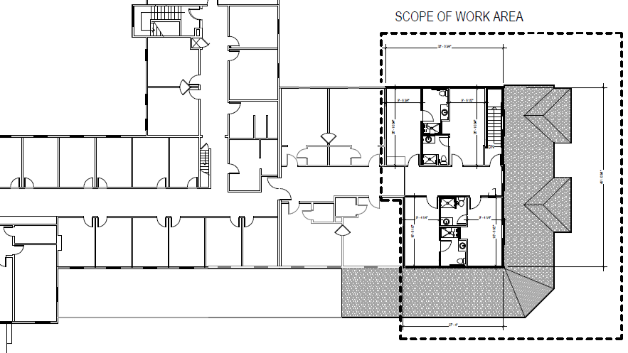 Inn South Addition - 2nd Floor (Close Up)