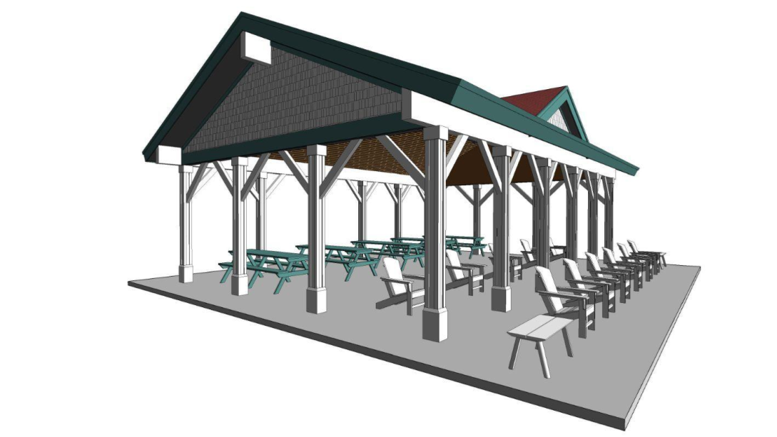North Pavilion - Architect Drawing