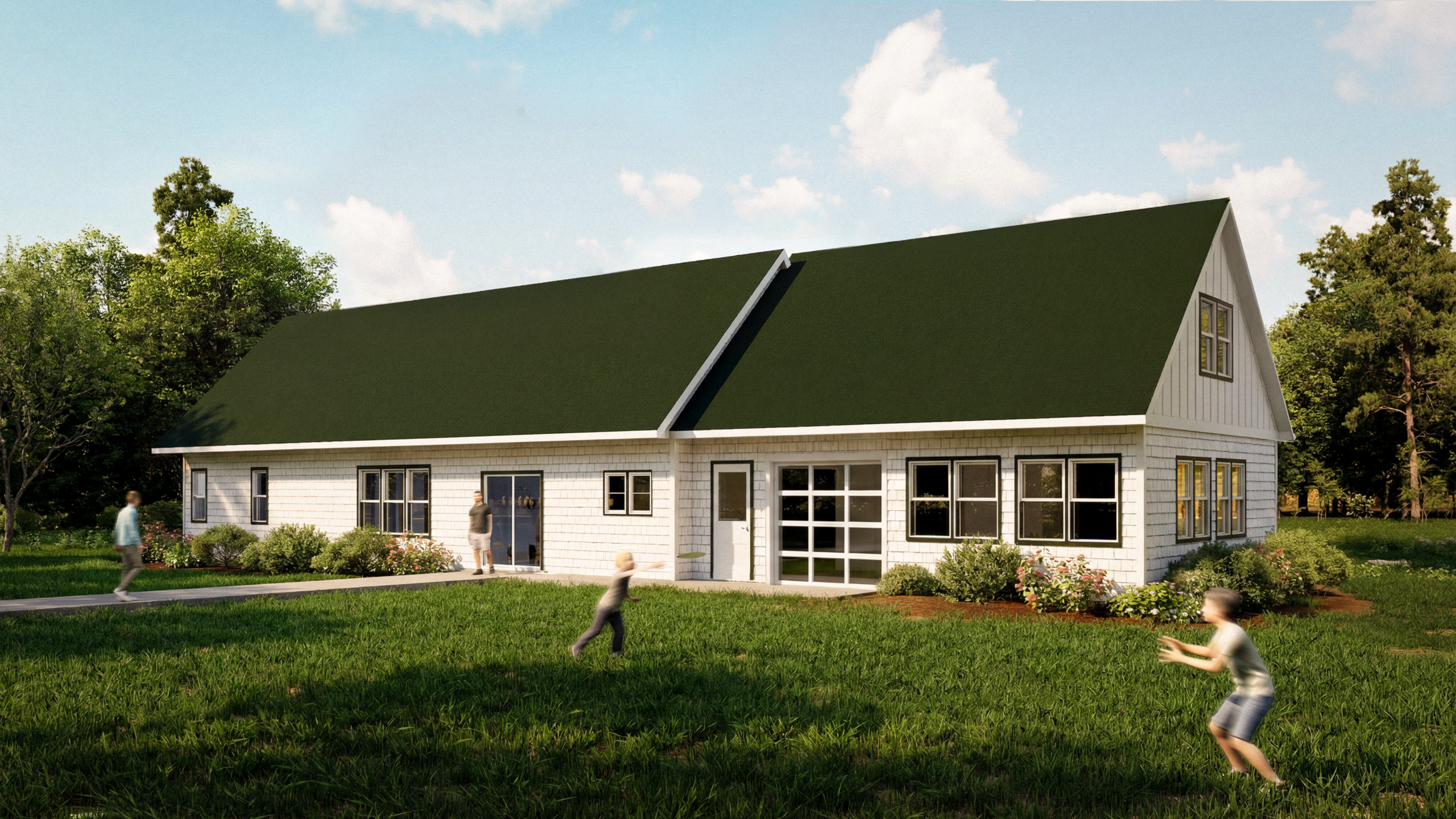 Oak Lodge - Back
